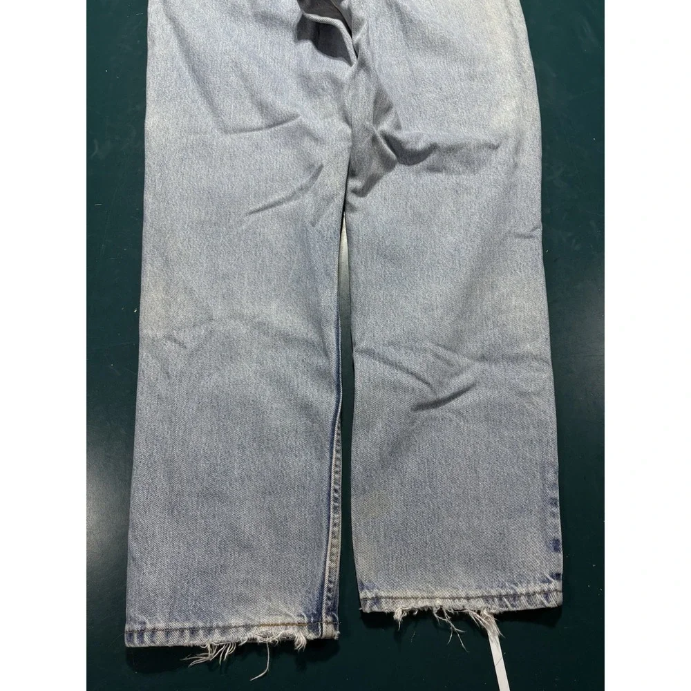 Vintage Levis 550 Relaxed Fit Jeans Men's 34x32 Denim Light Wash Faded USA‎ 90s